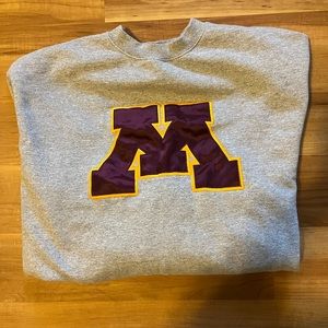 University of Minnesota crew sweatshirt